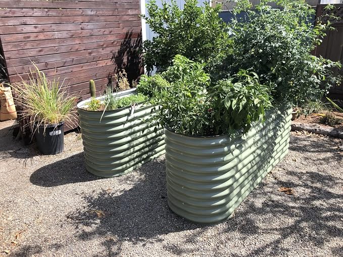 32" Extra Tall Raised Garden Bed Kits, 3.5 x 5 x 2.7ft Raised Planter Box - Image 9