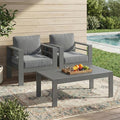 Solaste Aluminum Patio Furniture Set by Solaste