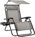 Best Choice Products Folding Zero Gravity Outdoor Recliner Patio Lounge Chair by BestChoiceProducts