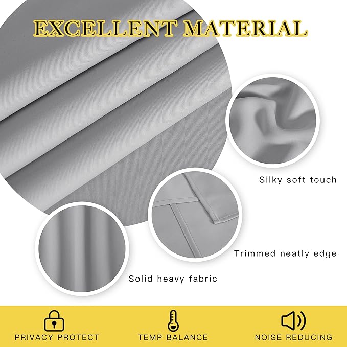 NICETOWN Sliding Glass Door Curtain - Image 4