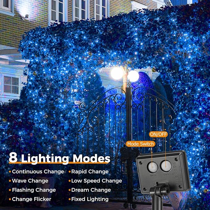 2 Pack Solar String Lights for Outside - Image 4