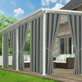 Outdoor Curtains for Patio Waterproof by RichSets
