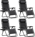 Homall Zero Gravity Chair Patio Folding Lawn Outdoor Lounge Gravity Camp by Homall