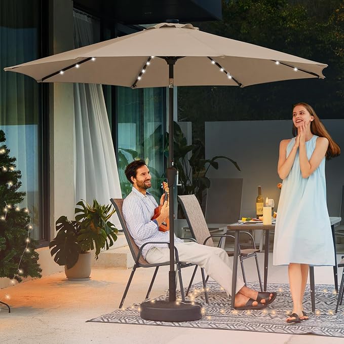 JEAREY 9FT Outdoor Patio Umbrella - Image 2
