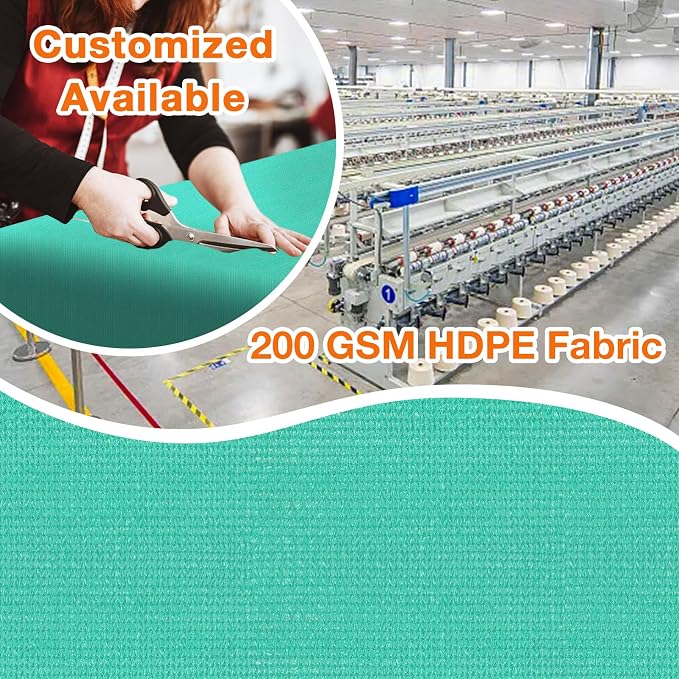 Artpuch Outdoor Pergola Shade Cover 4' X 13' Sun Shade Cloth - Image 2