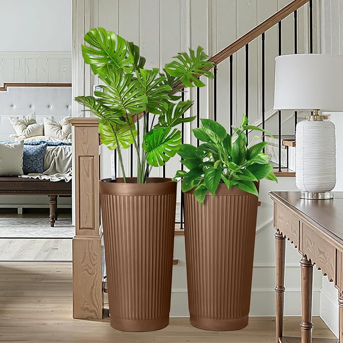 FENCY 2Pack 24IN Self Watering Planter - Image 6