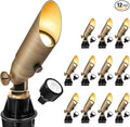 GKOLED Low Voltage Solid Brass LED Spotlight, Outdoor Waterproof Landscape by GKOLED