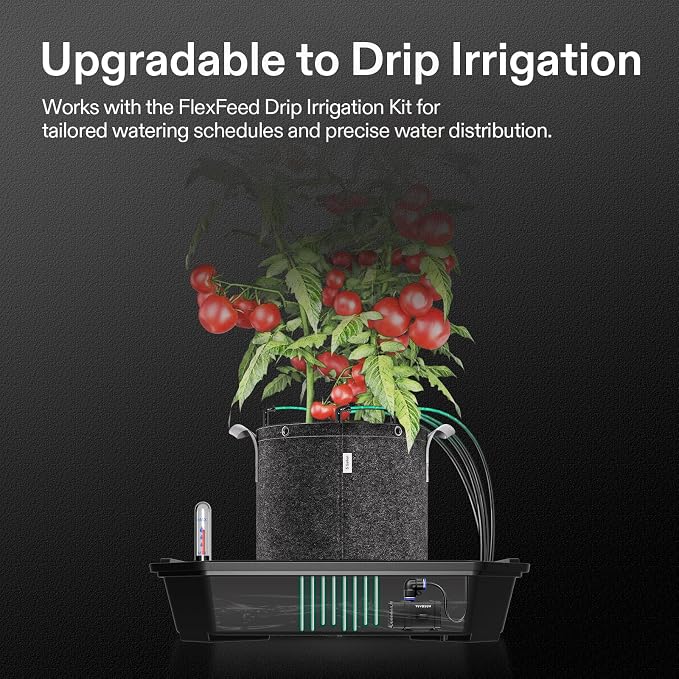 VIVOSUN 8-Pack FlexFeed Self-Watering Pots, Auto Irrigation Fabric Pot Base - Image 8