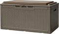 Devoko 100 Gallon Deck Box, Waterproof Resin Outdoor Storage Box by DEVOKO