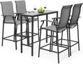 NUU GARDEN 5-Piece Patio Bar Set by NUUGARDENCORPORATION