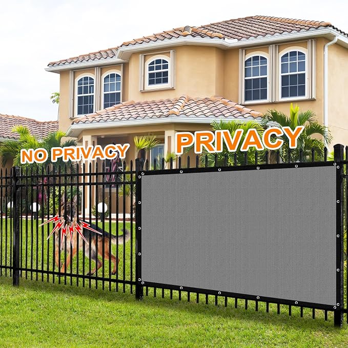 Artpuch 90% Sun Shade Cloth, 5 x 12 FT Pergola Shade Cover Canopy - Image 5