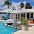 PURPLE LEAF 10 Feet Patio Umbrella by PURPLELEAF