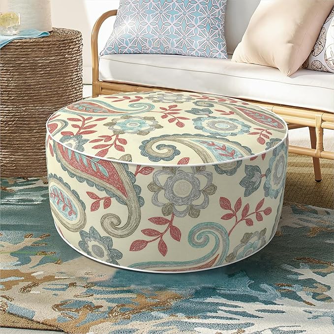 Inflatable Ottoman Stool D21 xH9 by DYTXIII