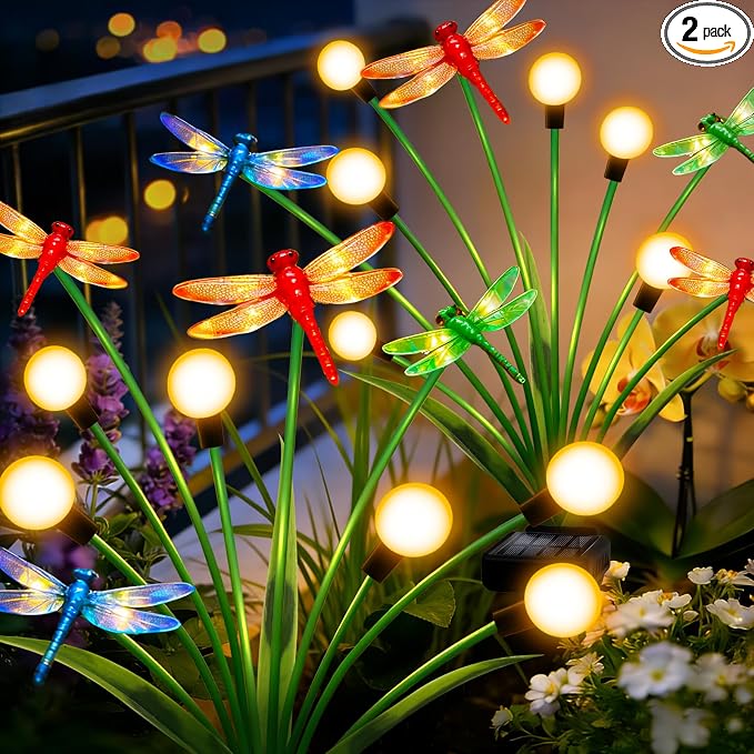 Solar Garden Lights Outdoor by yulloyello
