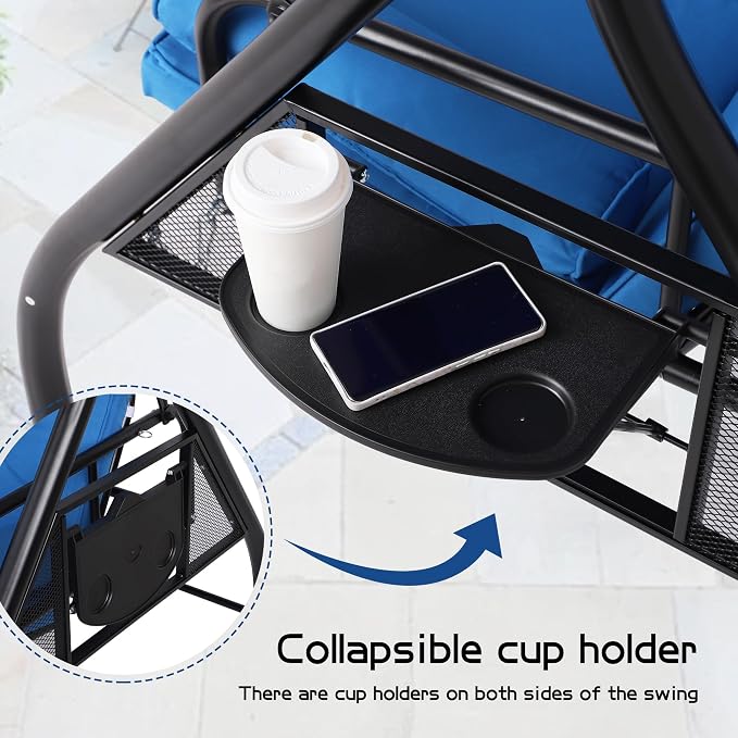 3 Seat Outdoor Porch Swings - Image 7