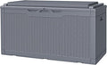 JUMMICO 100 Gallon Resin Deck Box by JUMMICO