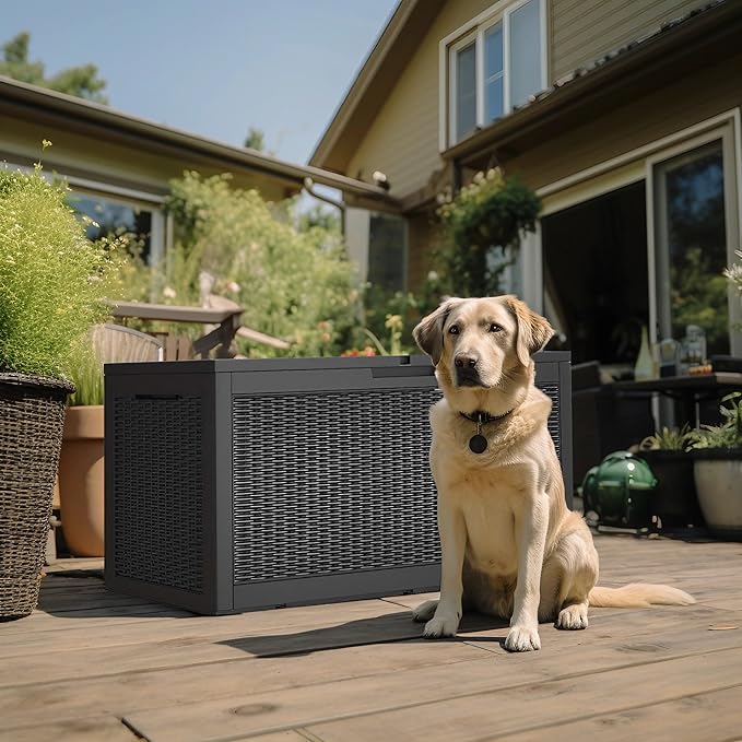 ROJIK Outdoor Storage Housing Deck Box - Image 7