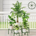 5 Pack Metal Potted Plant Stand Small Flower Pot Holder by Unknown