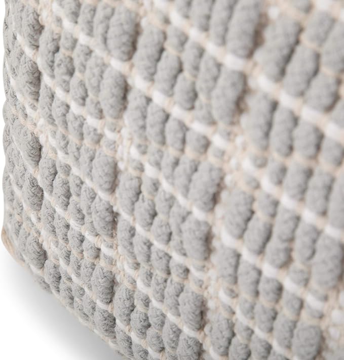 SIMPLIHOME Noreen Square Pouf - Image 7
