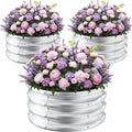 ZXZYHFTY Round Galvanized Raised Garden Bed kit, Round Large Metal Raised by ZXZYHFTY