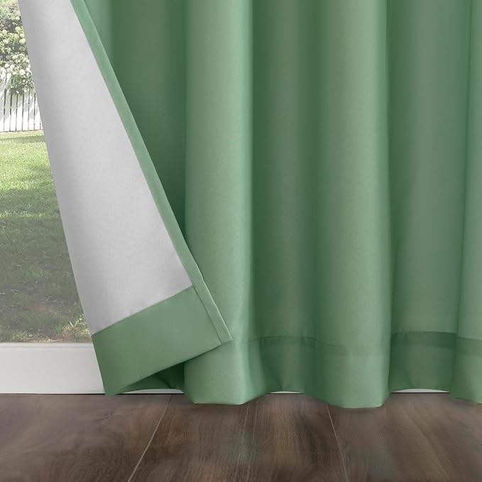 Sun Zero Marina Indoor/Outdoor UV Protectant Energy Efficient Grommet Curtain - Image 4