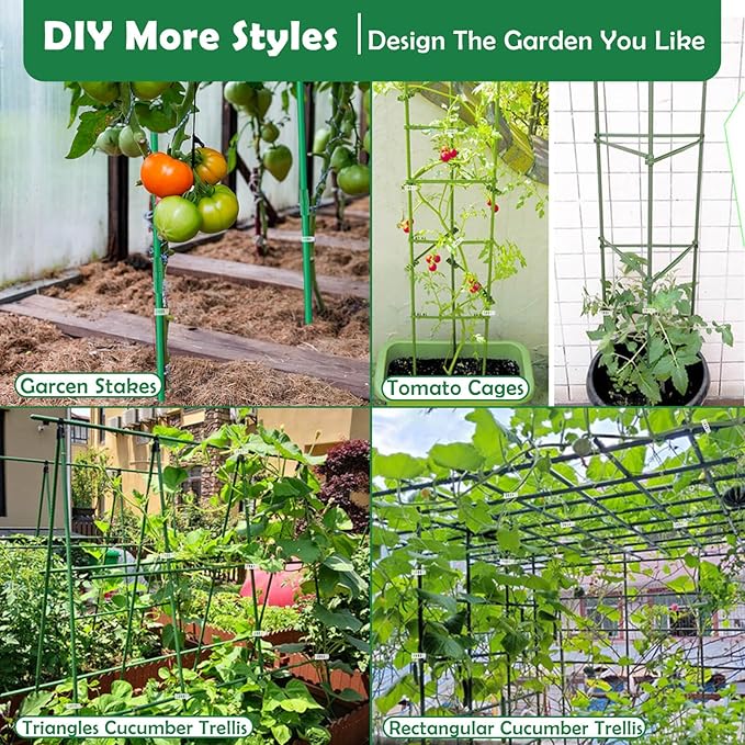 Cludoo 393PCS Garden Stakes Set - Image 4