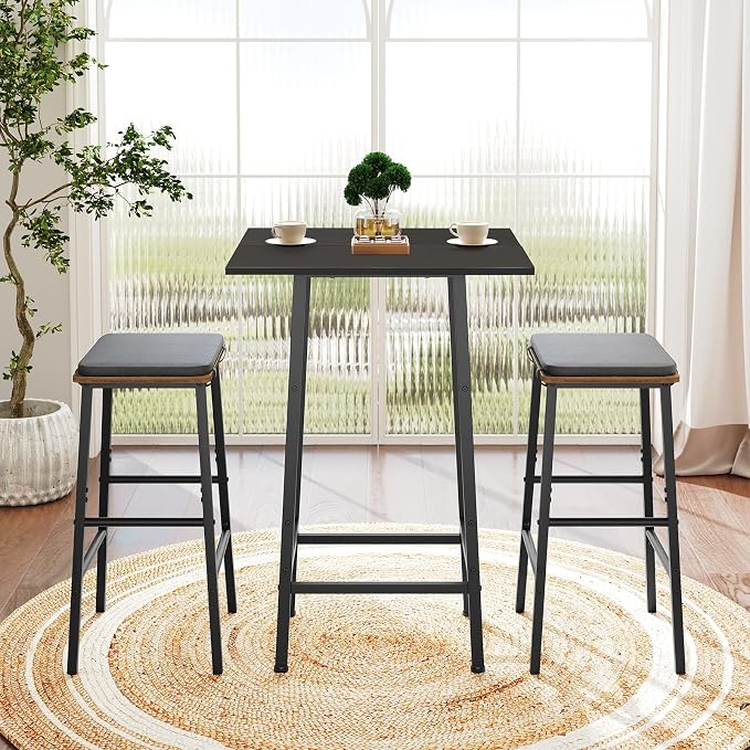 Bar Table, Kitchen Dining Table, Bar Counter Height Table, Pub Color Matching - Image 8