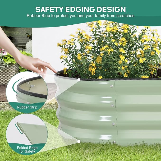 Galvanized Raised Garden Bed - Image 4