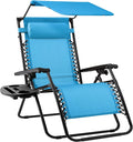 Best Choice Products Folding Zero Gravity Outdoor Recliner Patio Lounge Chair by BestChoiceProducts