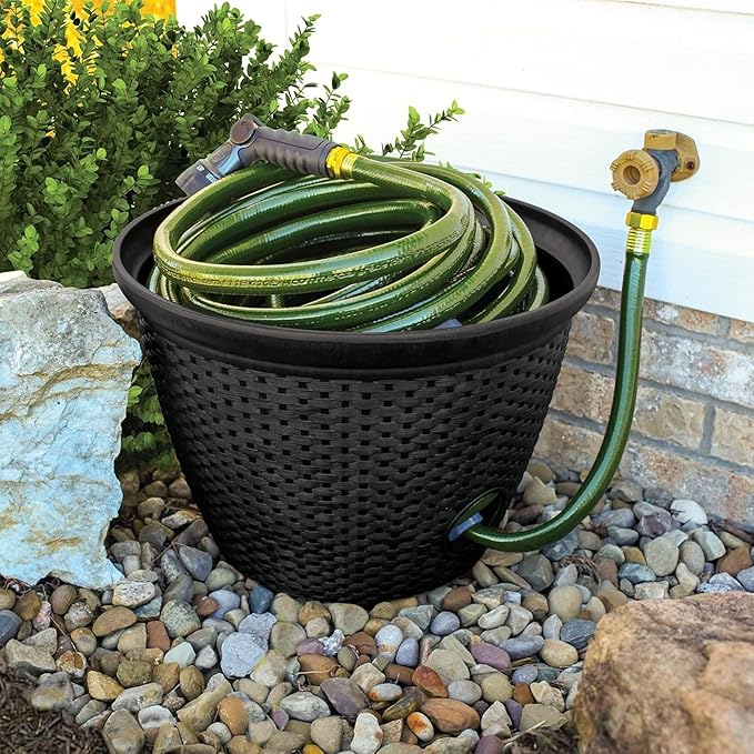 The HC Companies Woven Garden Hose Holder - Image 3