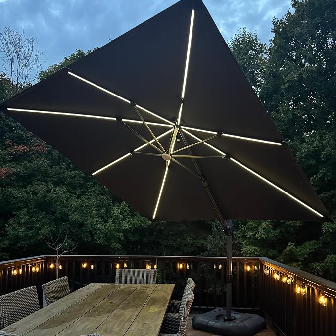 PURPLE LEAF 10 Feet Patio Umbrella by PURPLELEAF