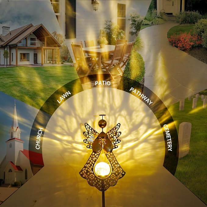 Starryfill Angel Stake Solar Lights - Image 2