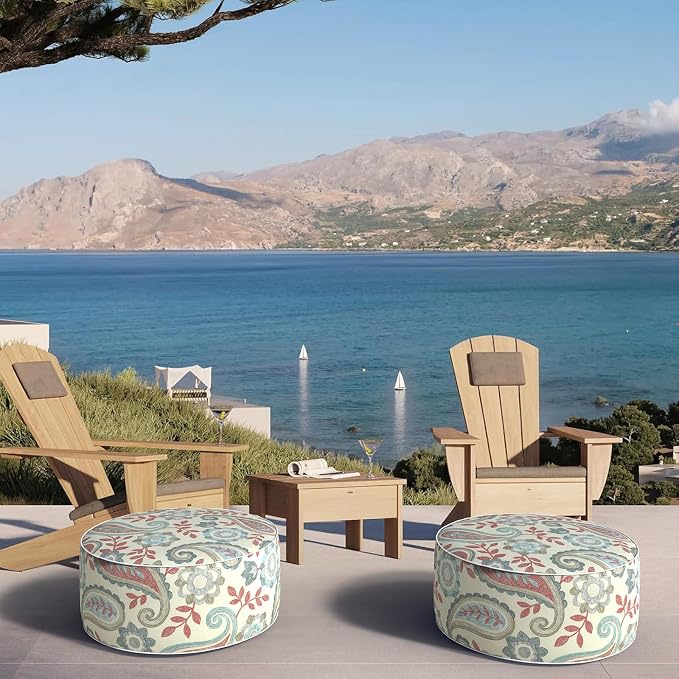 Inflatable Ottoman Stool D21 xH9 - Image 4