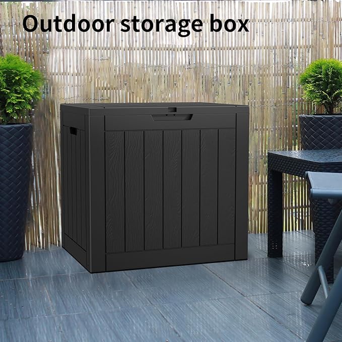 36 Gallon Outdoor Deck Box, Lockable Waterproof Outdoor Storage Boxes - Image 5