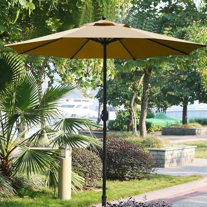 Sunnyglade 9Ft Patio Umbrella Outdoor Table Umbrella - Image 5