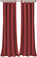 Elrene Home Fashions Matine Weatherproof Tab-Top Indoor/Outdoor Solid Color by ElreneHomeFashions