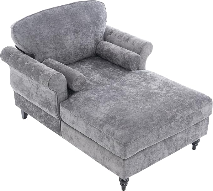 GDFStudio Chenille Recliner Sofa Chair - Image 7