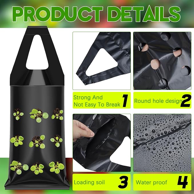 10 Pcs Hanging Flower Pot Bag - Image 3