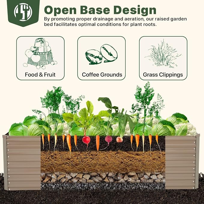 DTIG Galvanized Raised Garden Bed - Image 5