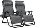 Best Choice Products Set of 2 Adjustable Steel Mesh Zero Gravity Lounge Chair by BestChoiceProducts