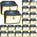 Solar Motion Lights Outdoor, Ultra Bright Solar Fence Lights by Claoner