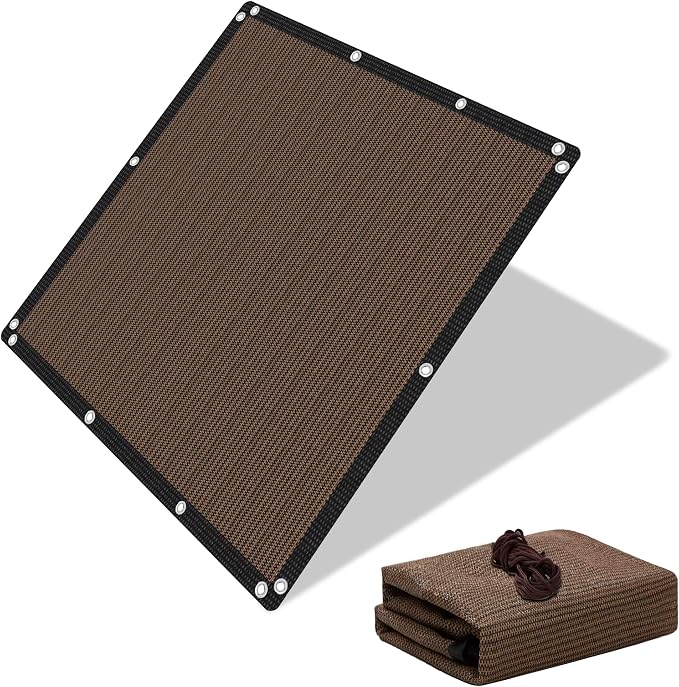 EMERIT 90% Shade Cloth Sun Shade Fabric Privacy Screen Shade Cover - Image 3