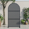 Casaphoria 72" H x 35" W Arched Metal Privacy Screen by Casaphoria
