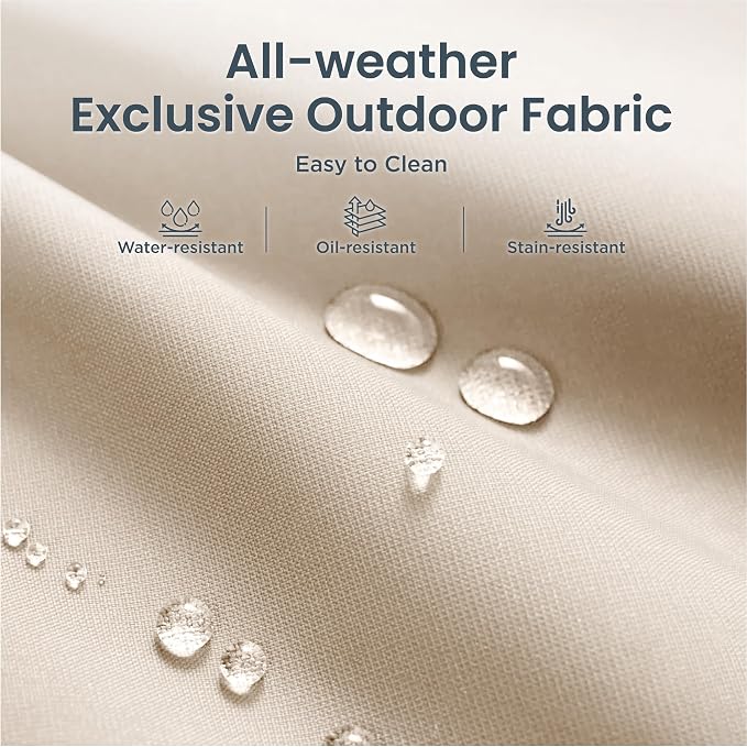 PHI VILLA 5 Pieces Outdoor Dining Set - Image 7