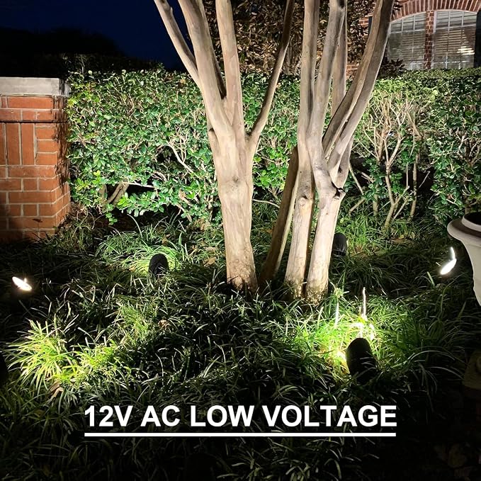 GOODSMANN Landscape Lighting 2PK Landscape Floodlights Spotlights 3W LED 200 - Image 7