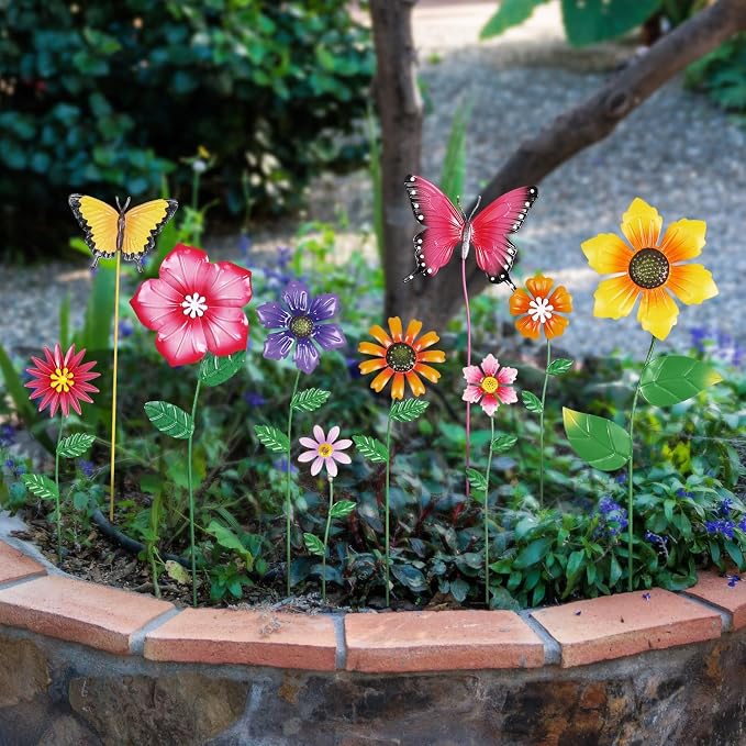 hogardeck Garden Decor for Outside, Yard Art Garden Decorations for Outdoor - Image 2