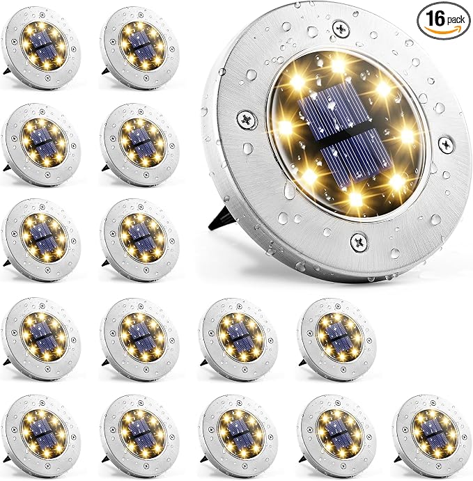 GIGALUMI Solar Ground Lights by GIGALUMI
