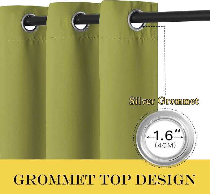 NICETOWN Patio Blackout Curtain Panels - Image 6