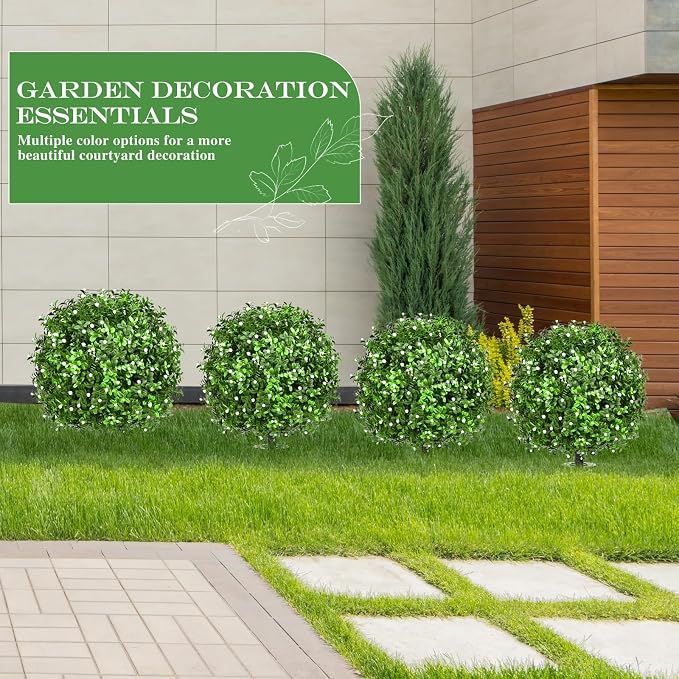 Artificial Topiary Bushes for Outdoors - Image 7