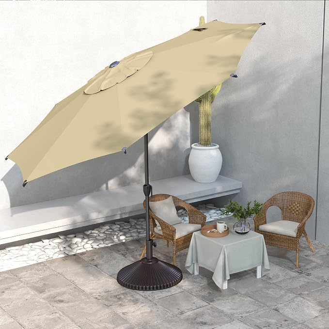 Abba Patio 9FT Lyon Outdoor Patio Umbrella Outdoor Table Umbrella - Image 2